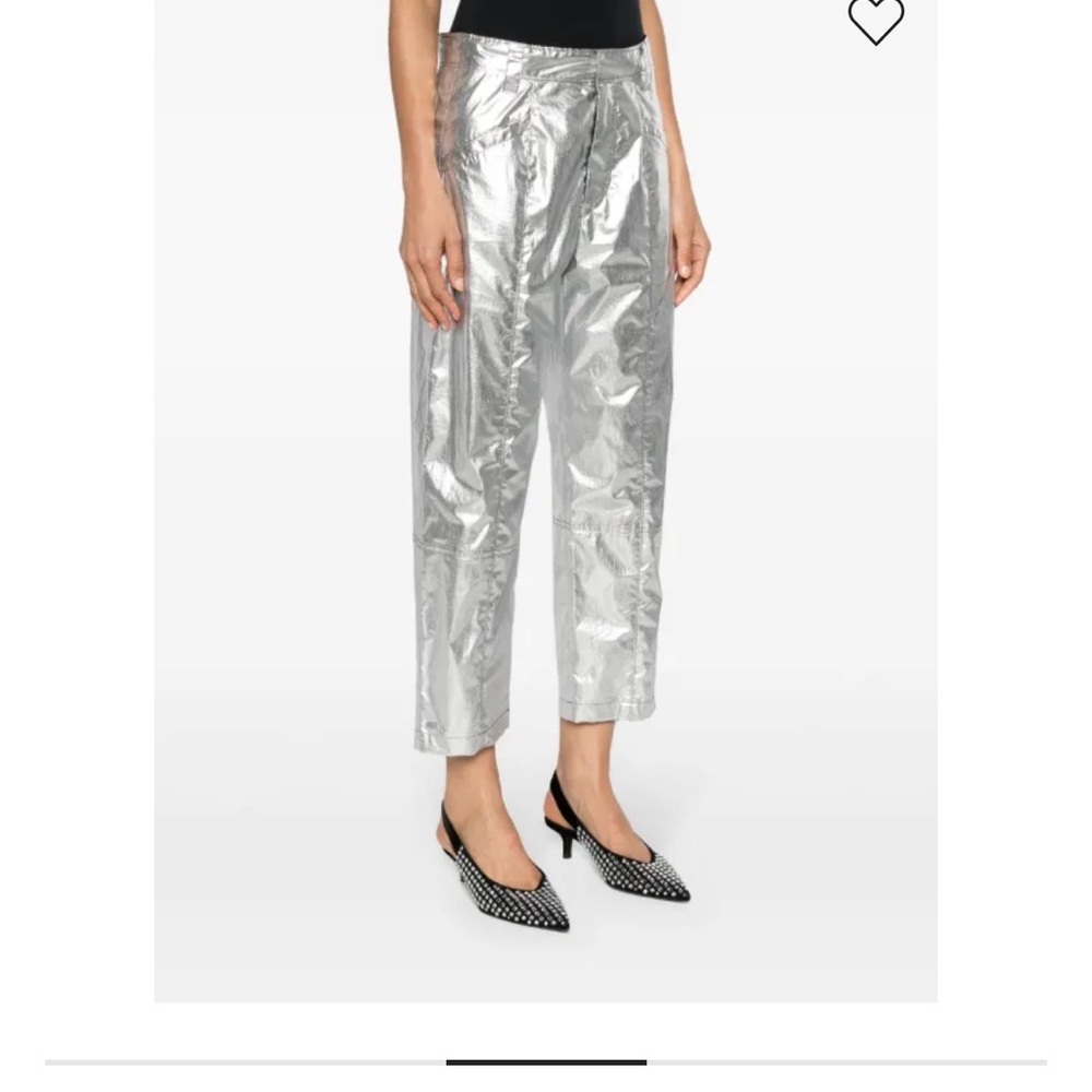 Isabel Marant Aude metallic pants